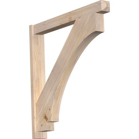 Ekena Millwork Imperial Smooth Craftsman Outlooker, Douglas Fir, 5 1/2"W x 42"D x 42"H OUT06X42X42IMP04SDF